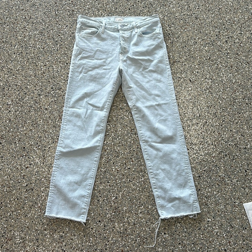 MOTHER light blue jeans